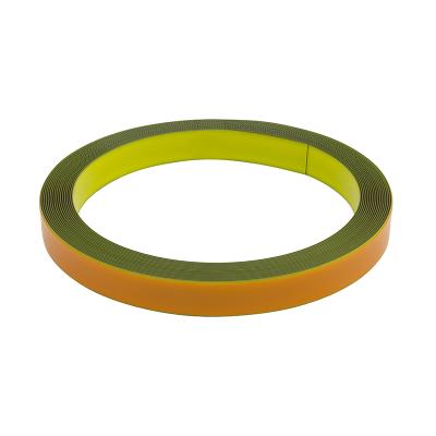 Selvklæbende Pit båndmål i stål 5Mx13 mm, H-V graduering GUL